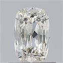 Diamante Natural 0.50 quilates, Del cojín , Color H, claridad SI1 y certificado GIA
