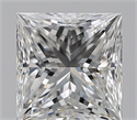 Diamante Natural 0.90 quilates, Princesa , Color F, claridad SI2 y certificado GIA