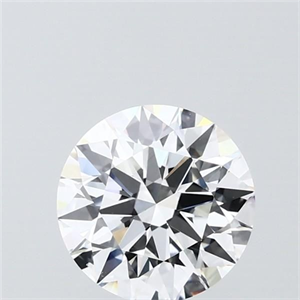 Picture of Lab Grown Diamond 1.56 Carats, Round with Ideal Cut, E Color, VVS2 Clarity and Certified by IGI