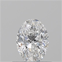 Diamante Natural 0.50 quilates, Ovalado , Color E, claridad SI1 y certificado GIA