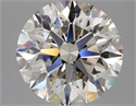 Del inventario de diamantes de laboratorio, 3.07 quilates, Redondo , Color H, claridad VS1 y certificado IGI