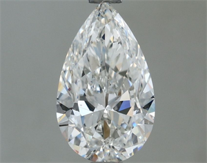 Picture of Natural Diamond 1.01 Carats, Pear with  Cut, G Color, VS2 Clarity and Certified by IGI