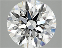 Lab Grown Diamond 3.52 Carats, Round with Excellent Cut, D Color, VVS2 Clarity and Certified by IGI