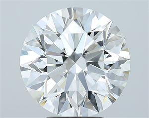 Picture of Natural Diamond 5.01 Carats, Round with Excellent Cut, G Color, VS2 Clarity and Certified by GIA