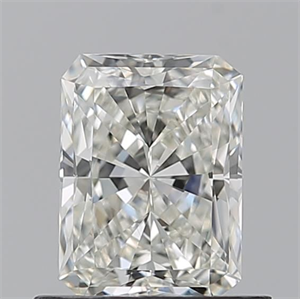 Picture of Natural Diamond 0.70 Carats, Radiant with  Cut, I Color, VVS2 Clarity and Certified by GIA