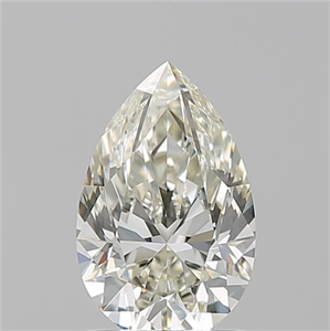 Picture of Natural Diamond 1.01 Carats, Pear with  Cut, K Color, VS2 Clarity and Certified by GIA