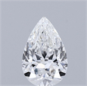 Natural Diamond 0.53 Carats, Pear with  Cut, F Color, VS1 Clarity and Certified by GIA