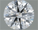 Diamante Natural 0.51 quilates, Redondo , Color F, claridad SI1 y certificado GIA