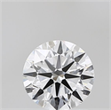 Lab Grown Diamond 1.03 Carats, Round with Excellent Cut, D Color, VVS2 Clarity and Certified by IGI