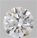 Natural Diamond 3.01 Carats, Round with Excellent Cut, D Color, IF Clarity and Certified by GIA