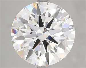 Picture of Lab Grown Diamond 5.09 Carats, Round with Ideal Cut, E Color, VVS2 Clarity and Certified by IGI