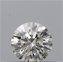 Natural Diamond 0.41 Carats, Round with Excellent Cut, G Color, VVS1 Clarity and Certified by IGI