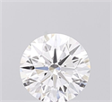 Lab Grown Diamond 1.05 Carats, Round with Ideal Cut, D Color, VVS1 Clarity and Certified by IGI