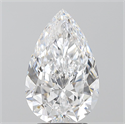 Natural Diamond 3.01 Carats, Pear with  Cut, D Color, VS1 Clarity and Certified by GIA