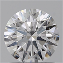 Lab Grown Diamond 1.02 Carats, Round with Ideal Cut, D Color, VS1 Clarity and Certified by IGI