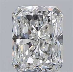 Picture of Natural Diamond 2.01 Carats, Radiant with  Cut, E Color, VS2 Clarity and Certified by GIA