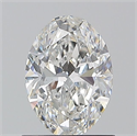 Diamante Natural 0.90 quilates, Ovalado , Color F, claridad SI2 y certificado GIA