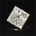 Diamante Natural 5.10 quilates, Princesa , Color L, claridad SI1 y certificado GIA