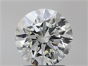 Diamante Natural 1.31 quilates, Redondo , Color L, claridad SI1 y certificado GIA