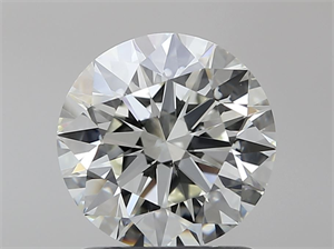 Foto Diamante Natural 1.31 quilates, Redondo , Color L, claridad SI1 y certificado GIA de