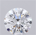 Del inventario de diamantes de laboratorio, 2.57 quilates, Redondo , Color D, claridad IF y certificado IGI