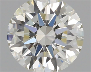 Picture of Natural Diamond 0.73 Carats, Round with Excellent Cut, I Color, VS2 Clarity and Certified by GIA