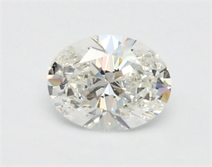 Picture of Natural Diamond 0.48 Carats, Oval with  Cut, G Color, SI1 Clarity and Certified by GIA