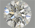 Diamante Natural 1.20 quilates, Redondo , Color K, claridad SI1 y certificado GIA