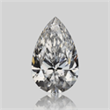 Natural Diamond 0.50 Carats, Pear with  Cut, D Color, VS1 Clarity and Certified by GIA
