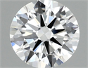 Lab Grown Diamond 1.34 Carats, Round with Ideal Cut, E Color, VVS2 Clarity and Certified by IGI