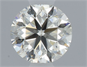Diamante Natural 0.40 quilates, Redondo , Color K, claridad SI1 y certificado GIA