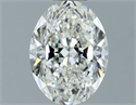 Natural Diamond 1.22 Carats, Oval with  Cut, G Color, VS1 Clarity and Certified by GIA