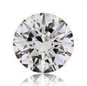 Natural Diamond 1.01 Carats, Round with Excellent Cut, L Color, SI2 Clarity and Certified by GIA