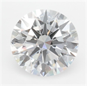 Lab Grown Diamond 2.09 Carats, Round with Ideal Cut, D Color, IF Clarity and Certified by IGI
