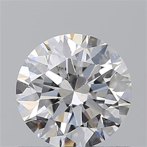 Foto Diamante Natural 0.70 quilates, Redondo , Color F, claridad SI2 y certificado GIA de