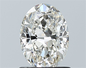 Foto Diamante Natural 1.01 quilates, Ovalado , Color I, claridad VS1 y certificado GIA de