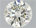 Diamante Natural 1.70 quilates, Redondo , Color M, claridad VVS1 y certificado HRD