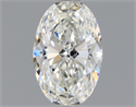 Diamante Natural 0.51 quilates, Ovalado , Color H, claridad VS2 y certificado GIA
