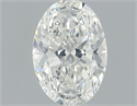 Diamante Natural 0.40 quilates, Ovalado , Color H, claridad SI1 y certificado GIA