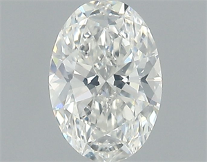 Foto Diamante Natural 0.40 quilates, Ovalado , Color H, claridad SI1 y certificado GIA de