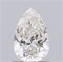 Diamante Natural 0.73 quilates, De pera , Color I, claridad VVS2 y certificado IGI