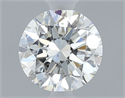 Natural Diamond 0.40 Carats, Round with Very Good Cut, H Color, SI1 Clarity and Certified by GIA