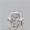Natural Diamond 0.25 Carats, Radiant with  Cut, F Color, VS1 Clarity and Certified by GIA