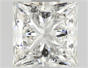 Natural Diamond 0.70 Carats, Princess with  Cut, G Color, VVS2 Clarity and Certified by GIA