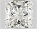 Natural Diamond 0.70 Carats, Princess with  Cut, G Color, VVS2 Clarity and Certified by GIA
