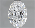 Diamante Natural 0.80 quilates, Ovalado , Color D, claridad SI1 y certificado GIA