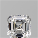 Diamante Natural 0.92 quilates, Asscher , Color E, claridad VS1 y certificado GIA