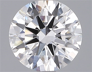 Picture of Lab Grown Diamond 1.37 Carats, Round with Ideal Cut, D Color, VVS2 Clarity and Certified by IGI