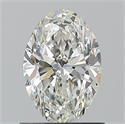Natural Diamond 0.90 Carats, Oval with  Cut, G Color, VS1 Clarity and Certified by GIA