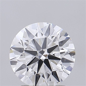 Picture of Lab Grown Diamond 1.52 Carats, Round with Ideal Cut, D Color, VS1 Clarity and Certified by IGI